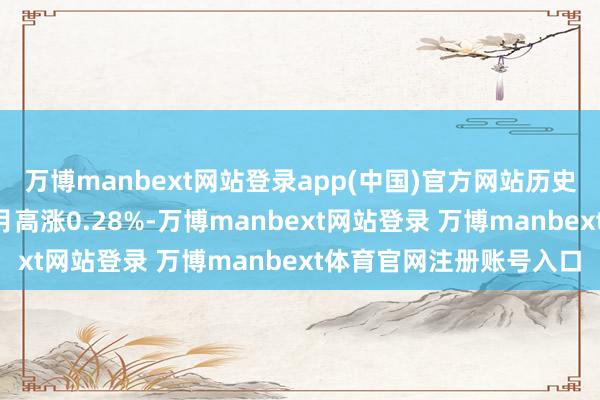 万博manbext网站登录app(中国)官方网站历史数据显露该基金近1个月高涨0.28%-万博manbext网站登录 万博manbext体育官网注册账号入口