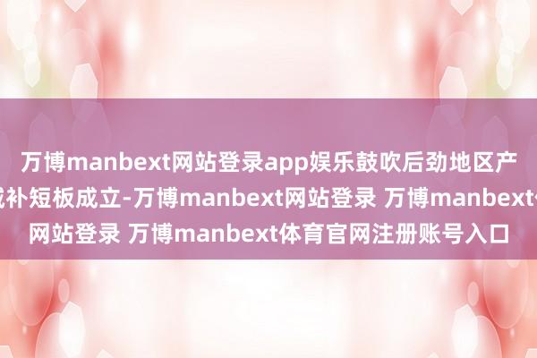 万博manbext网站登录app娱乐鼓吹后劲地区产业园区功能晋升和县城补短板成立-万博manbext网站登录 万博manbext体育官网注册账号入口