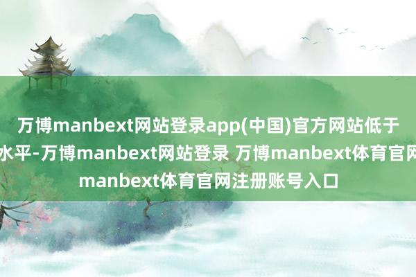 万博manbext网站登录app(中国)官方网站低于历史10%分位水平-万博manbext网站登录 万博manbext体育官网注册账号入口